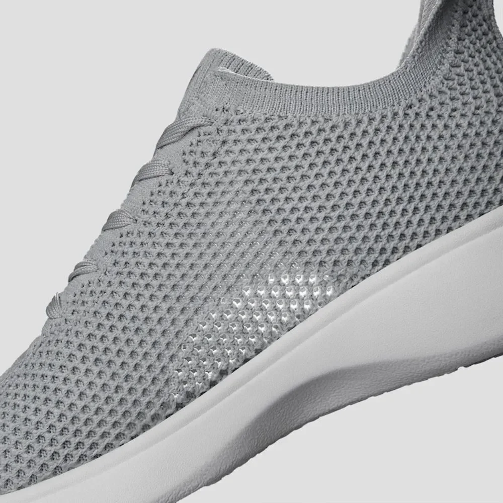 VIVAIA | Unisex Lace Up Sneaker Sliders (Urban) - Mesh in Light Grey | Men 10